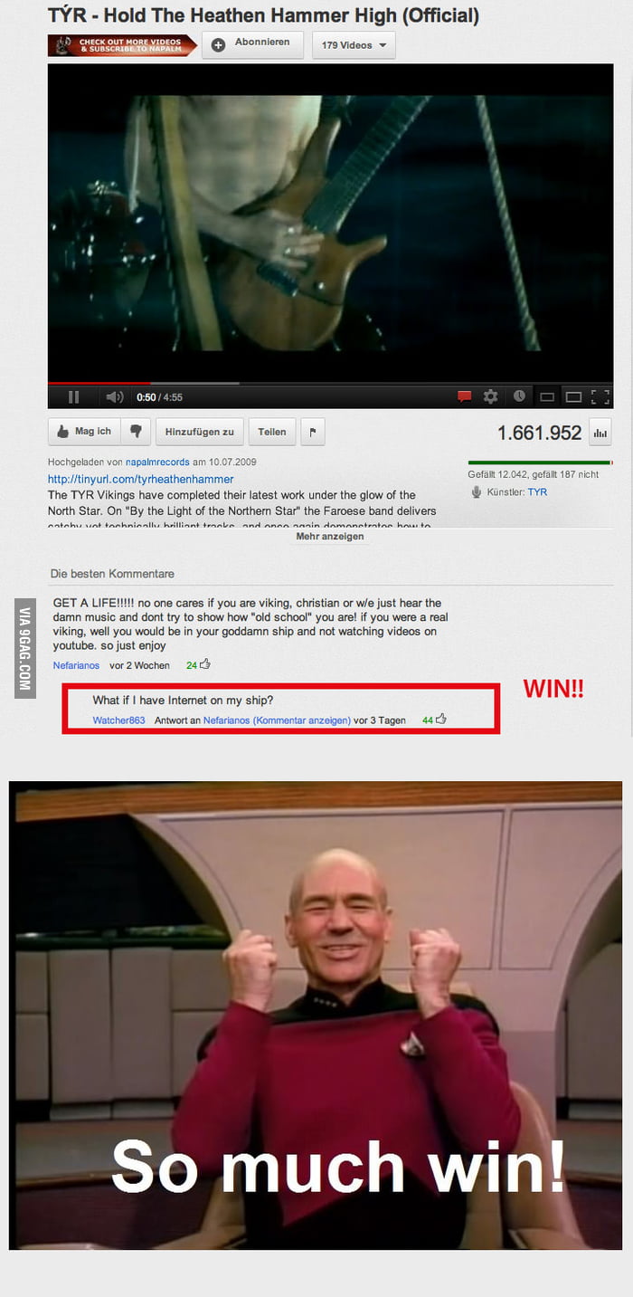 Awesome comment win - 9GAG