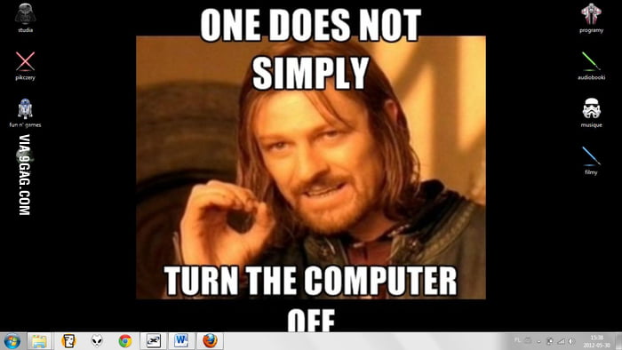 Just My Desktop 9gag