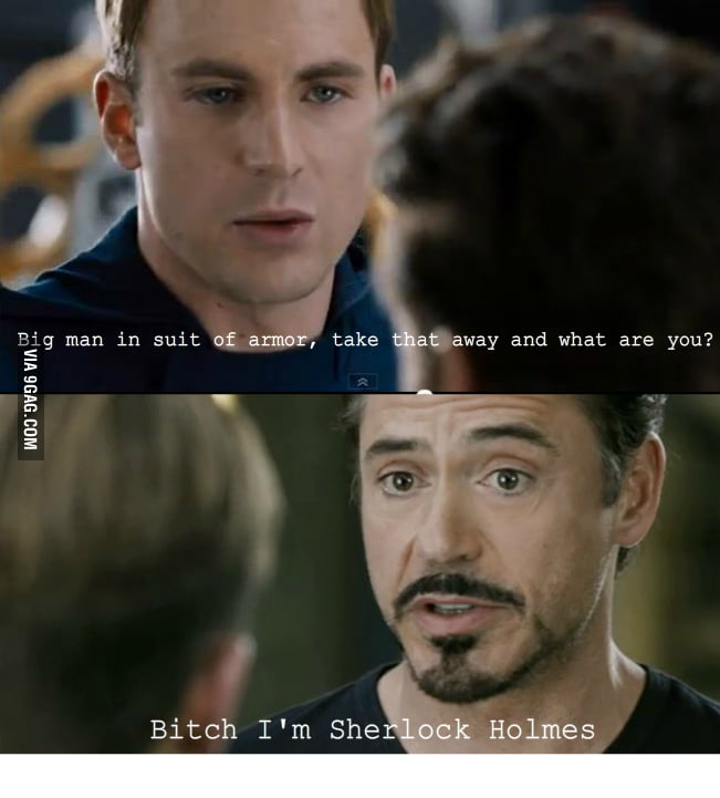 Never troll with iron man - 9GAG