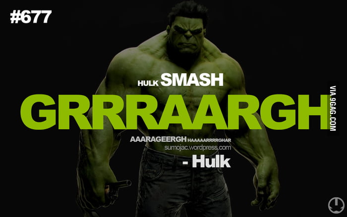 Hulk Has Swag - 9GAG