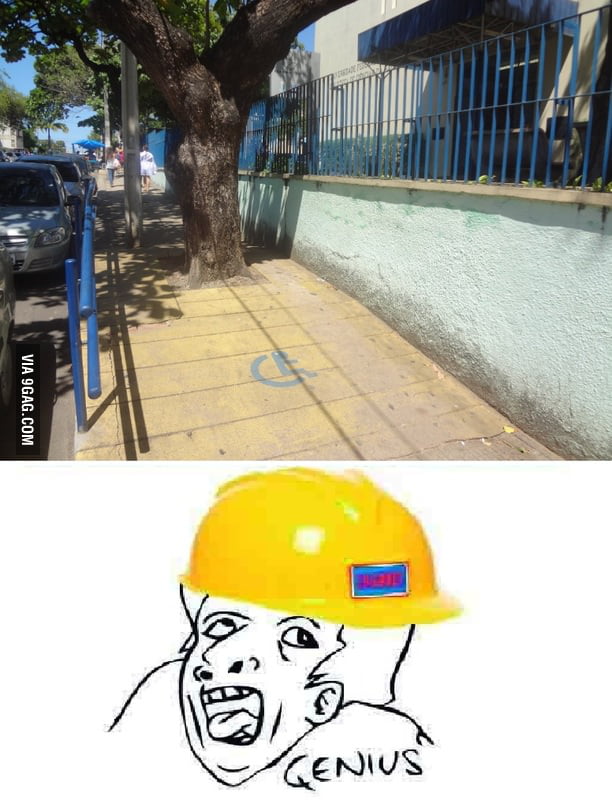 WheelChair Ramp FAIL Again! 9GAG
