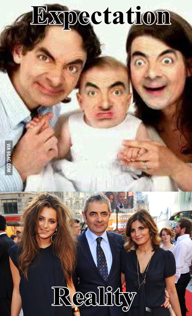 mr. bean and his daughter