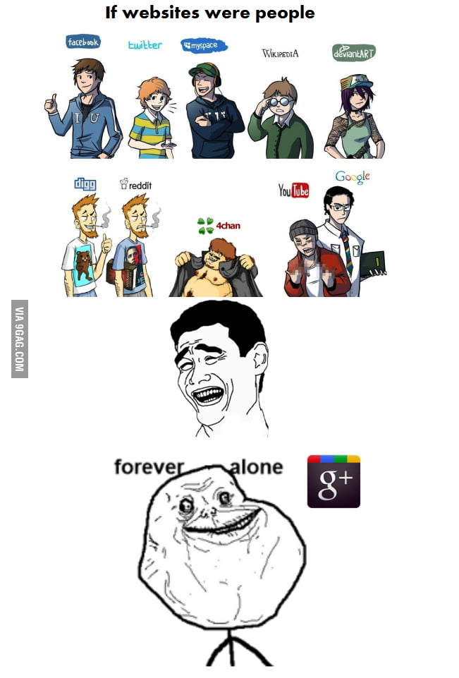 Forever a google+ - 9GAG
