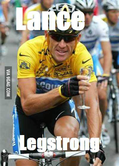 Lance legstrong - 9GAG