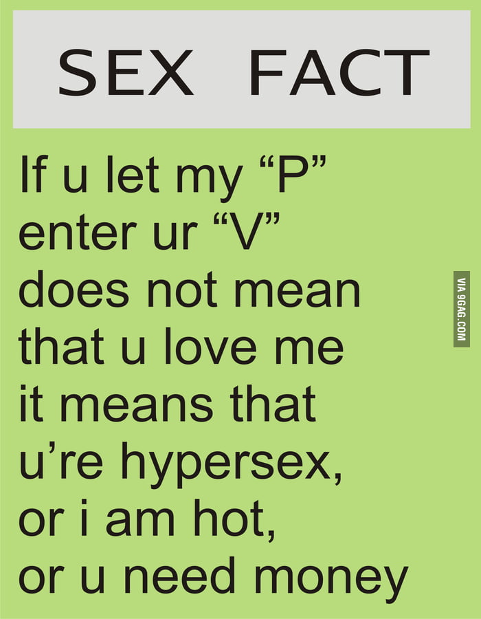 Sex Fact 9gag