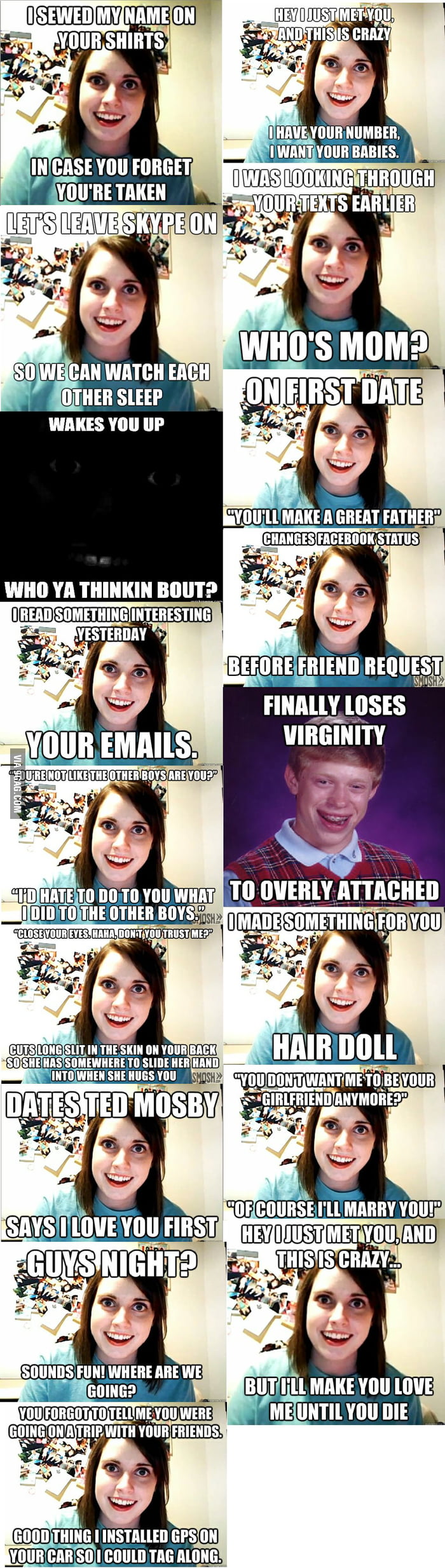 Best Of The Overly Attached Girlfriend Meme 9gag