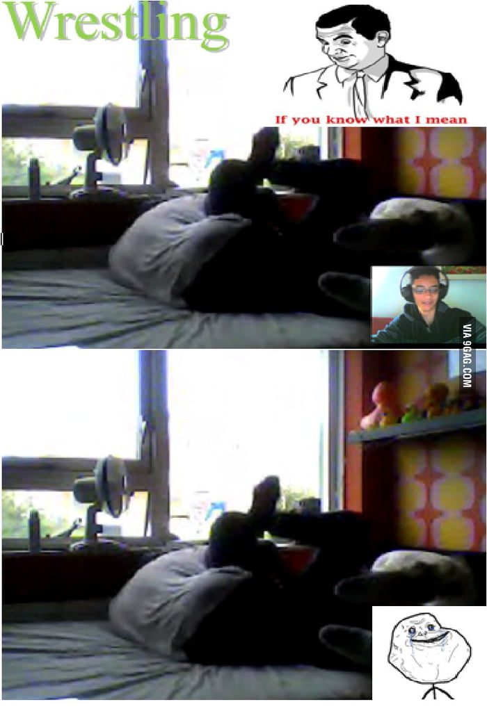 Forever alone on Skype - 9GAG