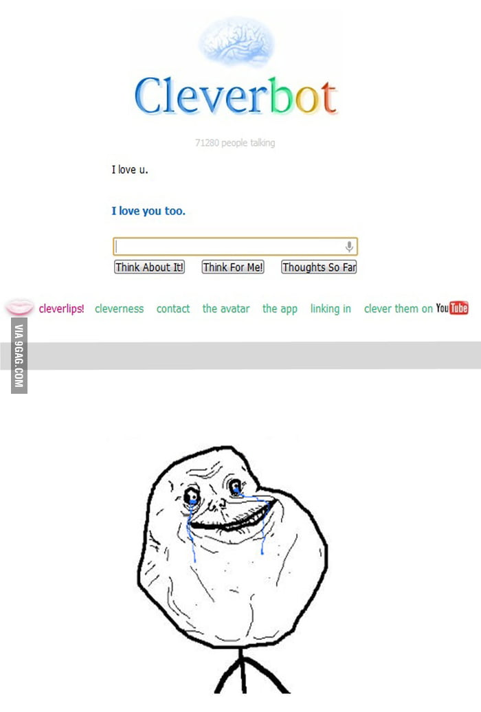 Loving lvl : Forever Alone - 9GAG