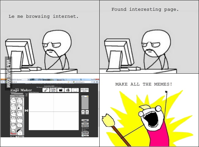 My first reaction - 9GAG