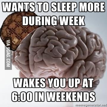 Damn you brain, - 9GAG