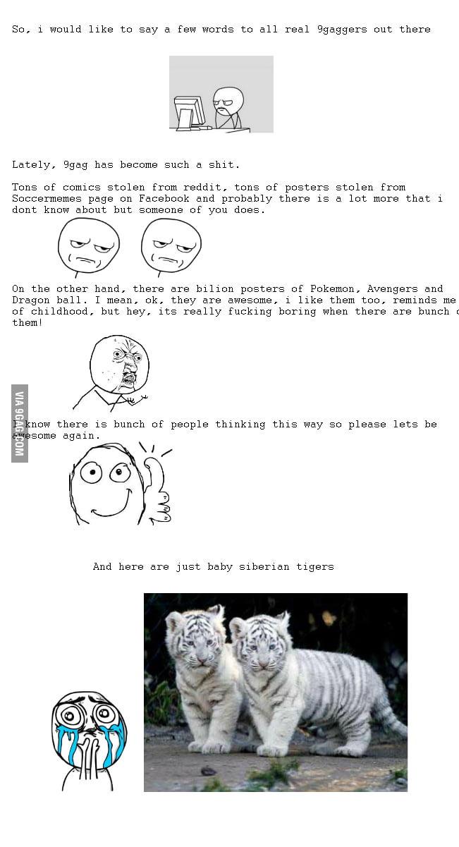 Please read! - 9GAG