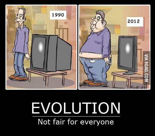 Evolution Goes On... - 9GAG