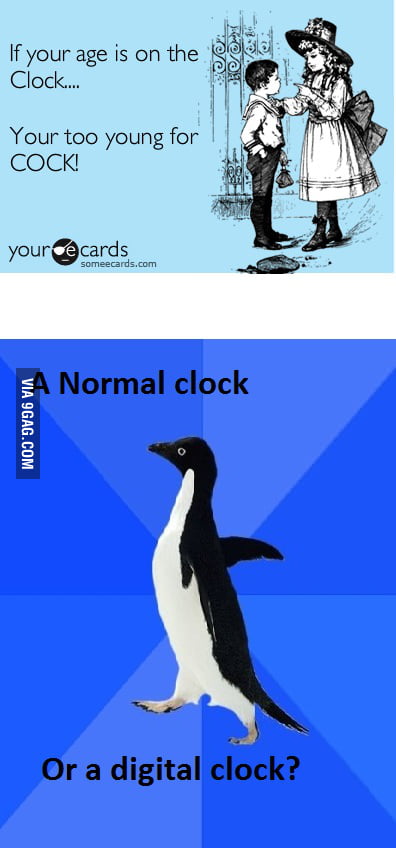 Socially Awkward Pinguin Gag