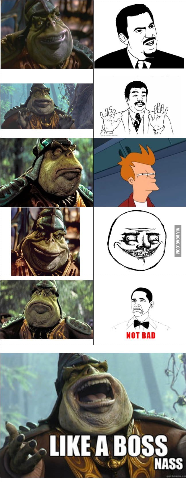 Boss Nass Meme Guy himself 9GAG