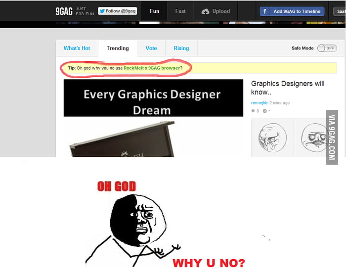 U keep using that word. I don't think you know what it means - 9GAG