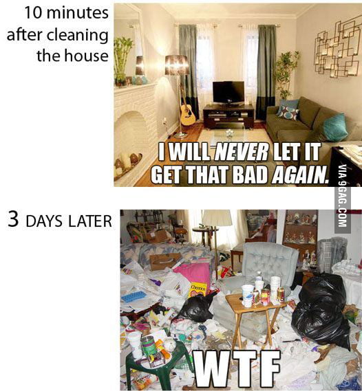 Clean your room they said... - 9GAG