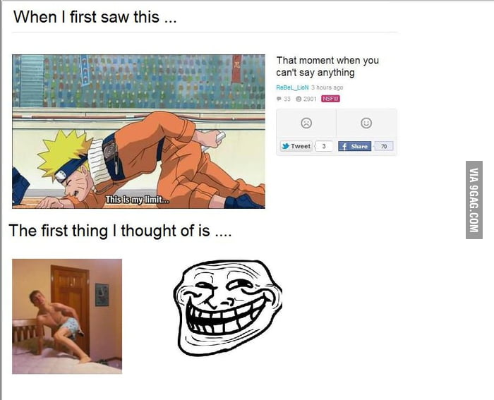 When I saw this post on 9GAG - 9GAG