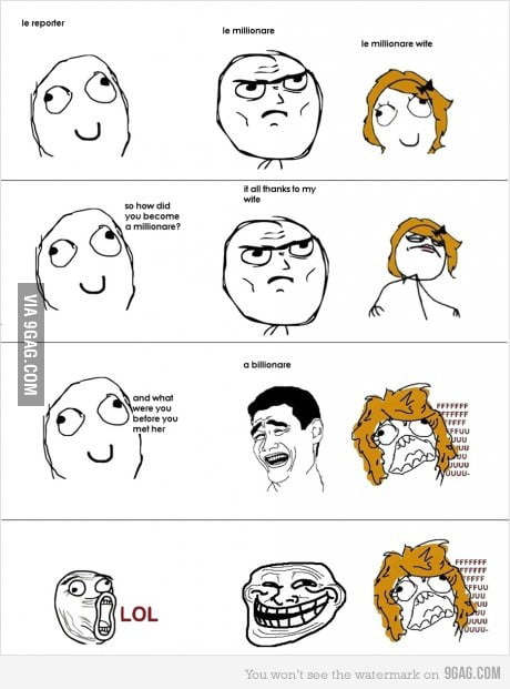 Troll husband - 9GAG