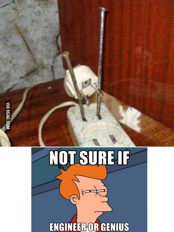 Engineering genius? - 9GAG