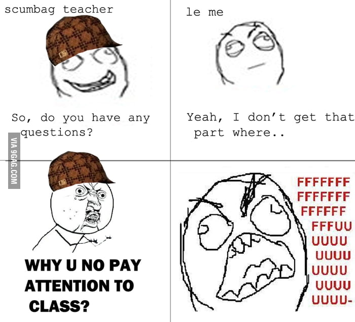 Scumbag teacher - 9GAG