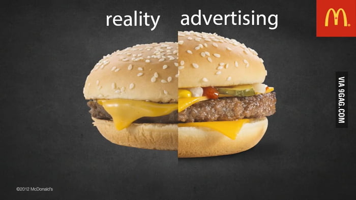 Advertising vs Reality - 9GAG