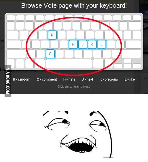 9gag random choice of keyboard layout.. - 9GAG