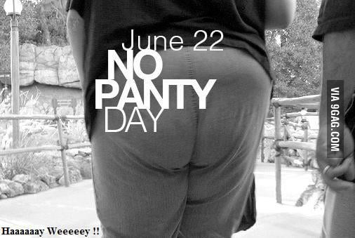 No Panty Day 9gag