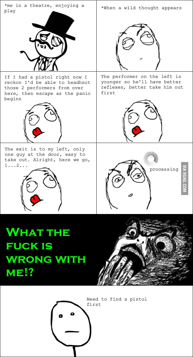 Wild thought in a theatre...