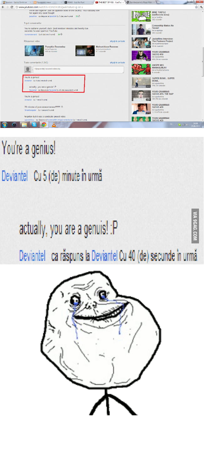 Just an YouTube comment... - 9GAG