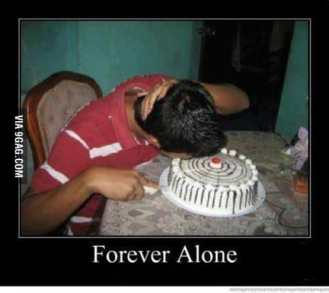 Forever Alone lvl: over 9000!!! - 9GAG