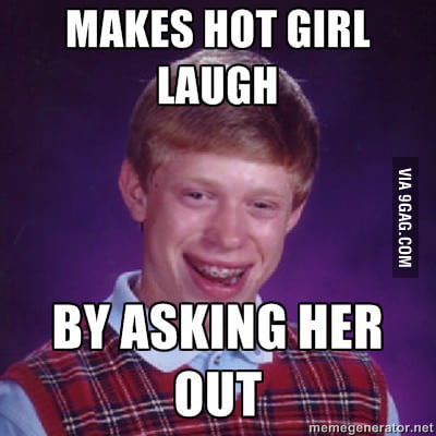 Bad Luck Brian With Bad Luck Again 9GAG