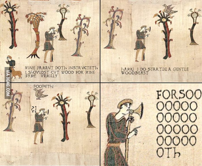 The original, medieval rage-comic - 9GAG