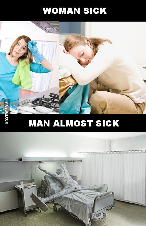 Woman sick - Man Sick - 9GAG