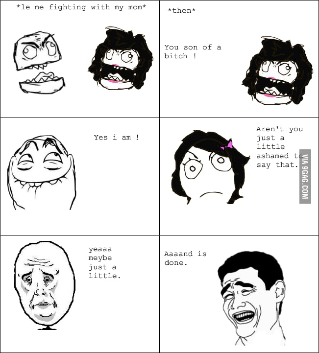 Haha mom - 9GAG