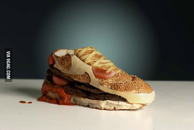 Burger Shoes - 9GAG