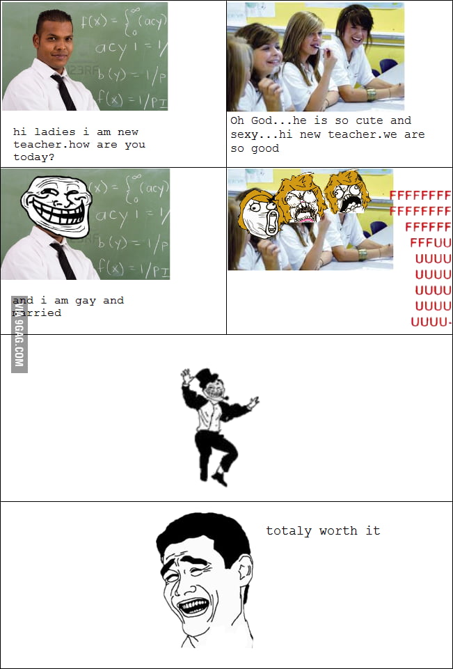 Gay teacher - 9GAG