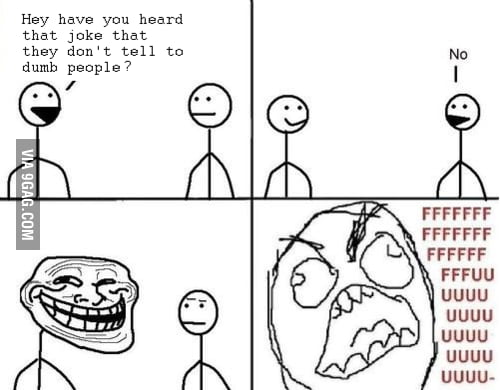 Epic troll on dumb people - 9GAG