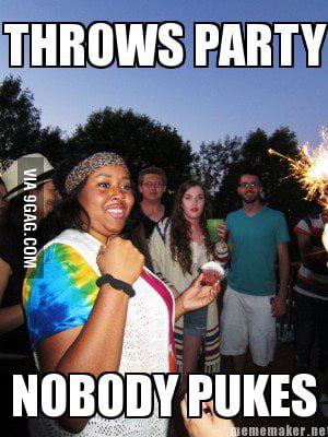 Party success - 9GAG