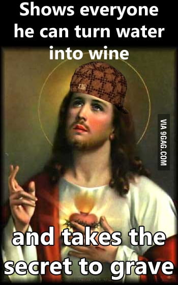 Scumbag Jesus Gag