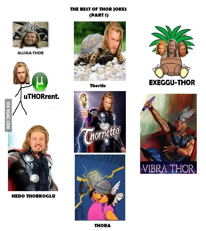 Best of Thor Jokes part 1 - 9GAG