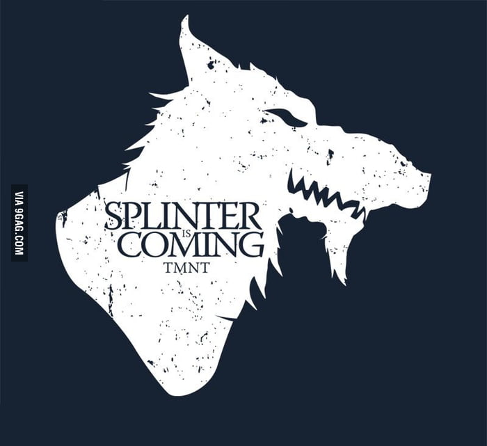Splinter is Coming - 9GAG