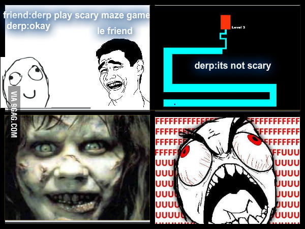 scary maze game play now