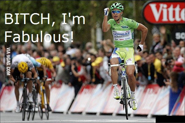 Peter Sagan, winning like a boss - 9GAG