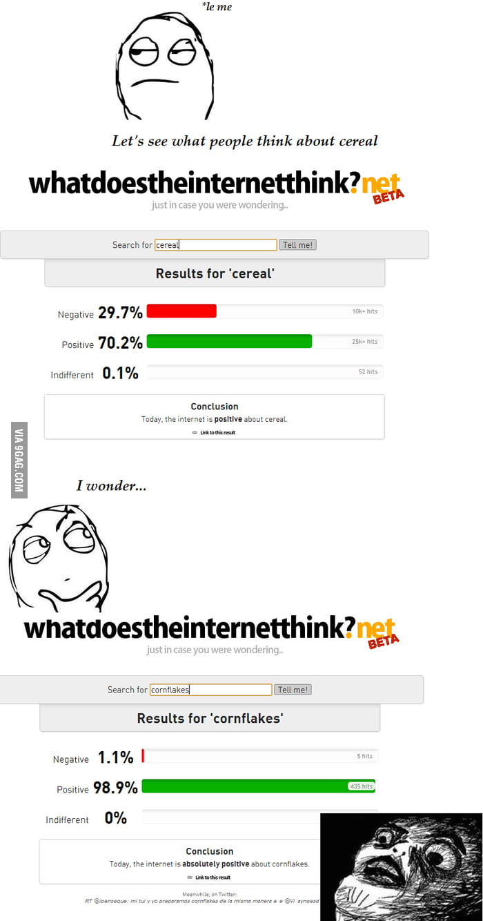 Cornflakes > Cereal - 9GAG