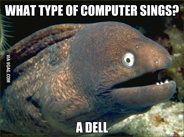 Bad Joke Eel strikes again