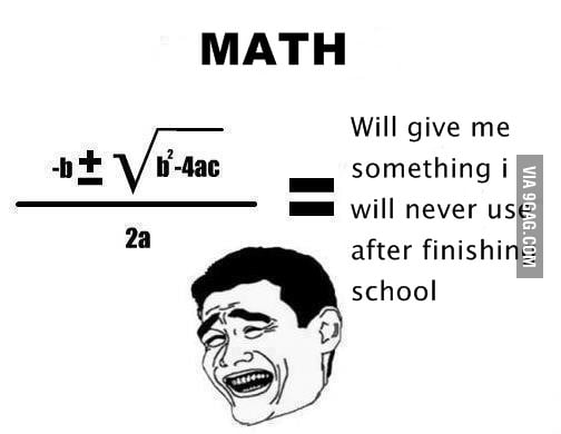 Scumbag math - 9GAG