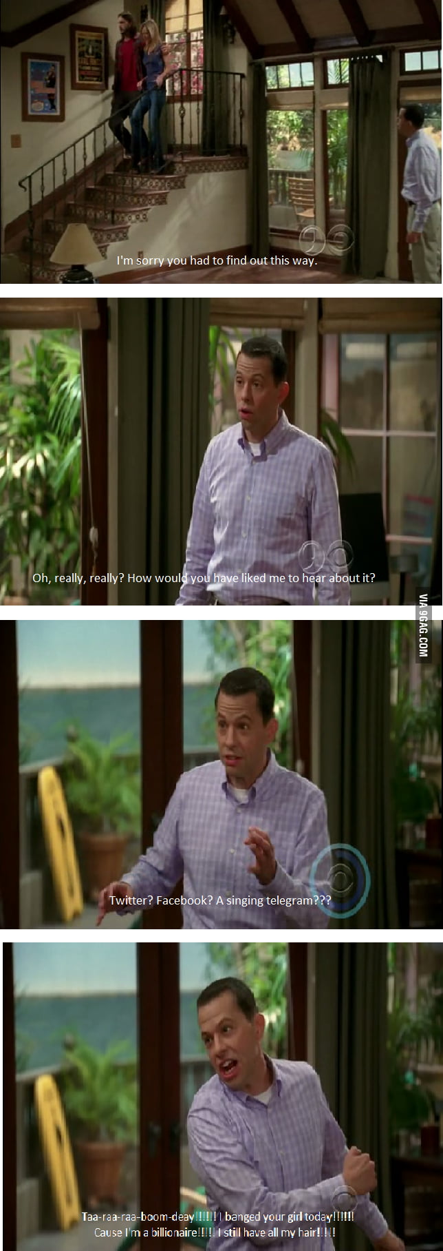 Alan Harper at his finest! 9GAG