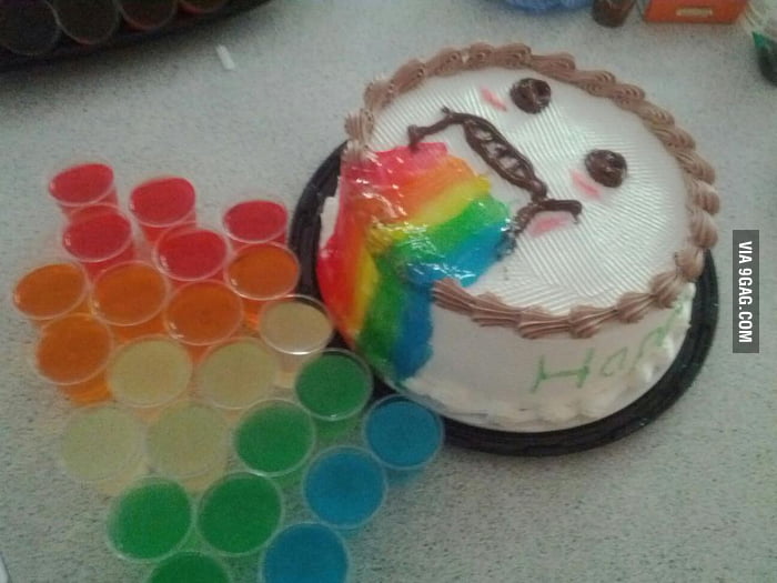 Gf Is Best Birthday Cake Puking Rainbow Jello Shots 9gag,How Many Quarters In A Dollar