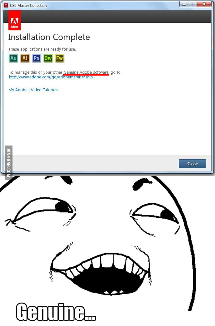 Genuine Software 9gag