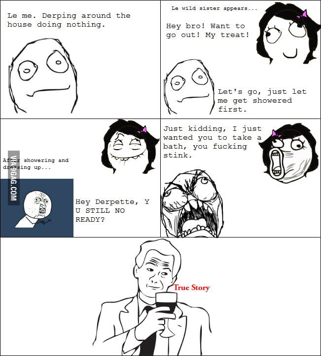 Troll Sister is Troll. - 9GAG